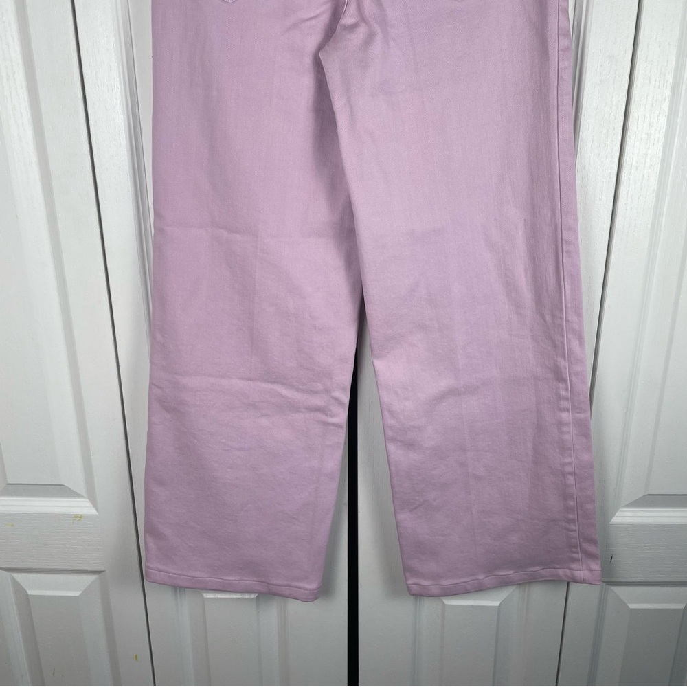 Rails Denim The Getty High Rise Wide Leg Jeans Women’s 26 Lilac Luxury Designer - Picture 7 of 16
